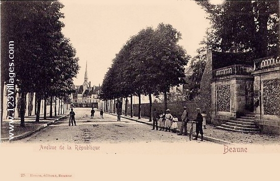 Carte postale de Beaune