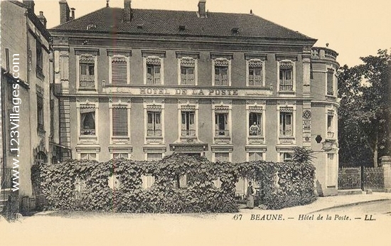 Carte postale de Beaune