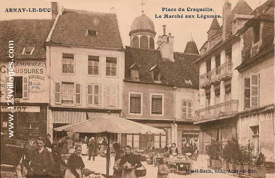 Carte postale de Arnay-le-Duc