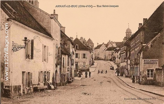 Carte postale de Arnay-le-Duc