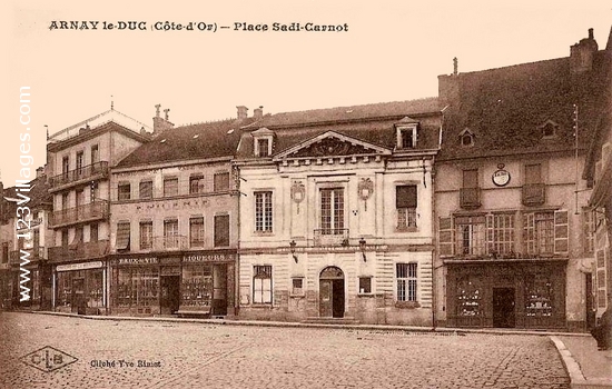 Carte postale de Arnay-le-Duc