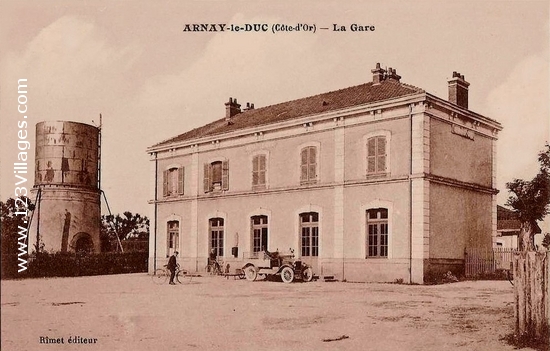 Carte postale de Arnay-le-Duc