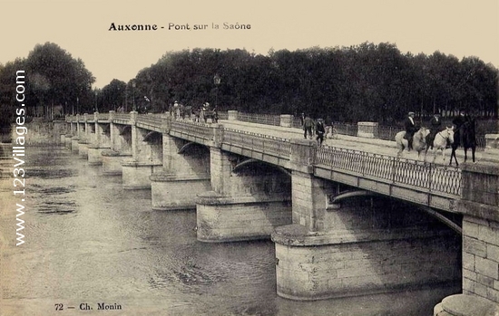 Carte postale de Auxonne