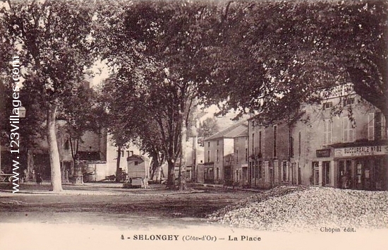 Carte postale de Selongey