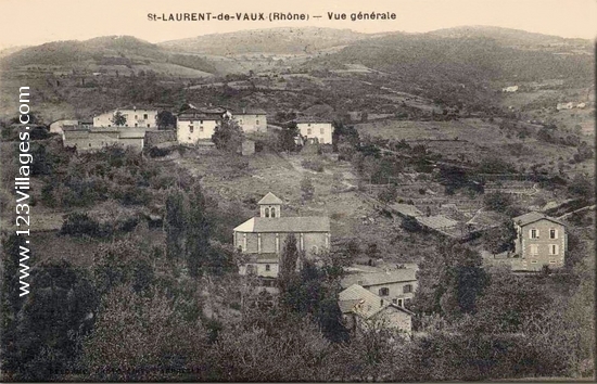 Carte postale de Saint-Laurent-de-Vaux