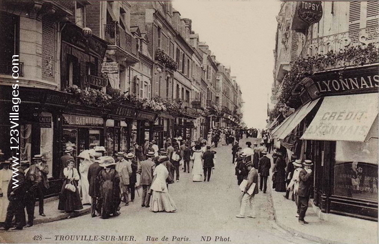 Carte postale de Trouville-sur-Mer