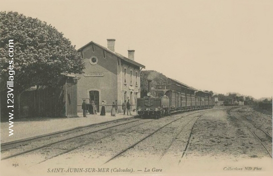 Carte postale de Saint-Aubin-sur-Mer