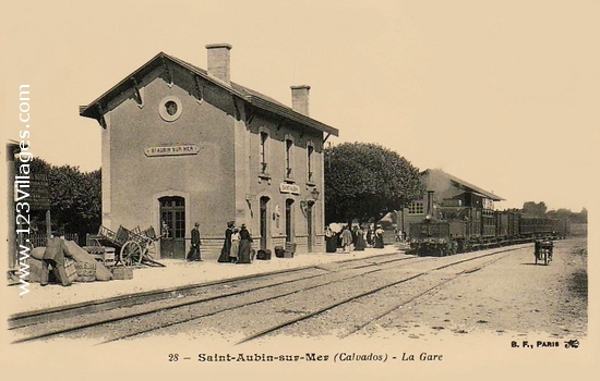 Carte postale de Saint-Aubin-sur-Mer