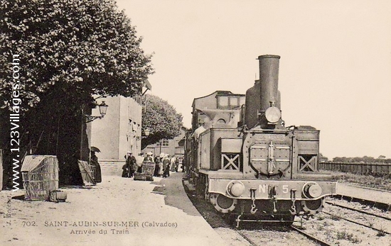 Carte postale de Saint-Aubin-sur-Mer