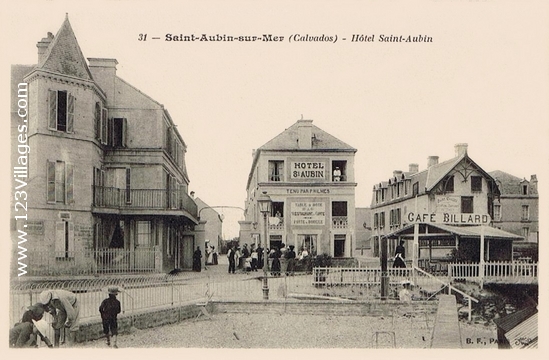 Carte postale de Saint-Aubin-sur-Mer