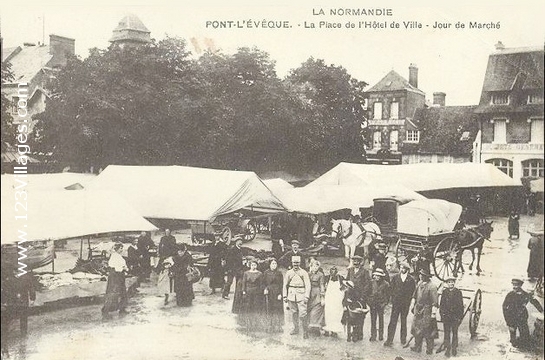 Carte postale de Pont-l Évêque