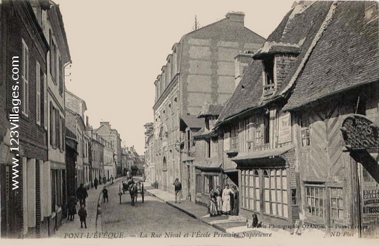 Carte postale de Pont-l Évêque