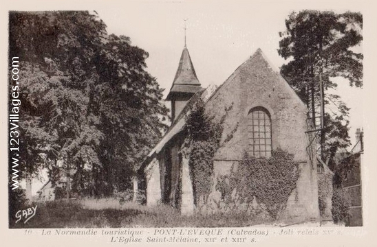 Carte postale de Pont-l Évêque