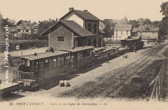 Carte postale de Pont-l Évêque