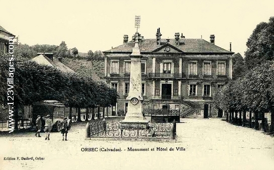 Carte postale de Orbec