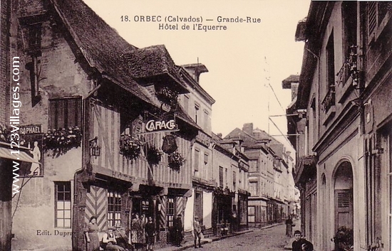 Carte postale de Orbec