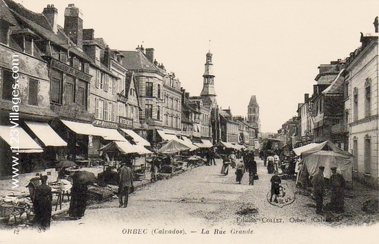 Carte postale de Orbec