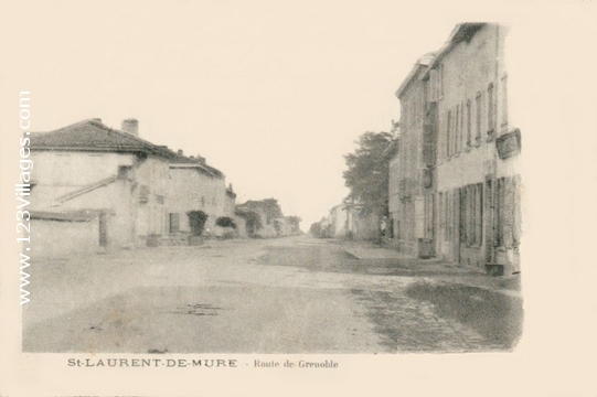 Carte postale de Saint-Laurent-de-Mure