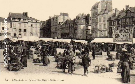 Carte postale de Lisieux