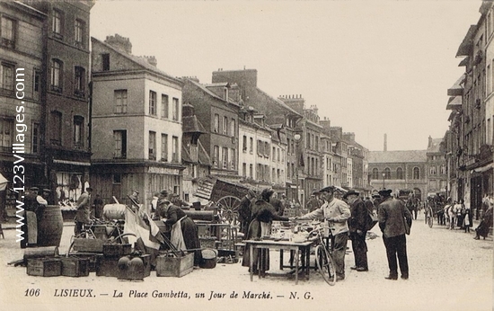 Carte postale de Lisieux