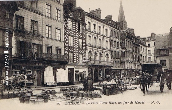 Carte postale de Lisieux