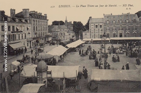 Carte postale de Lisieux