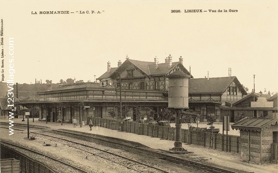 Carte postale de Lisieux