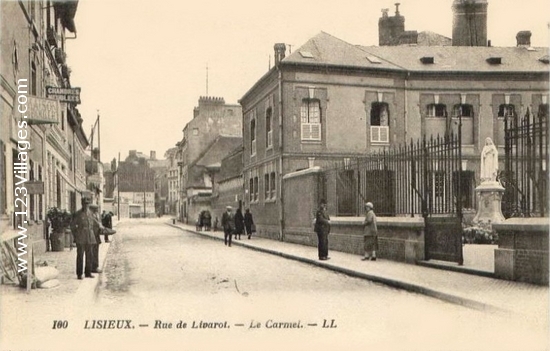 Carte postale de Lisieux