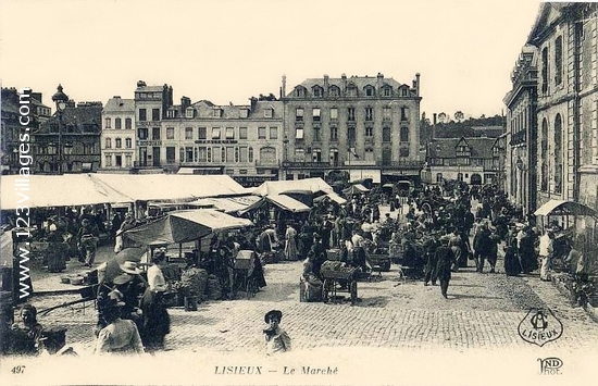 Carte postale de Lisieux