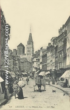 Carte postale de Lisieux