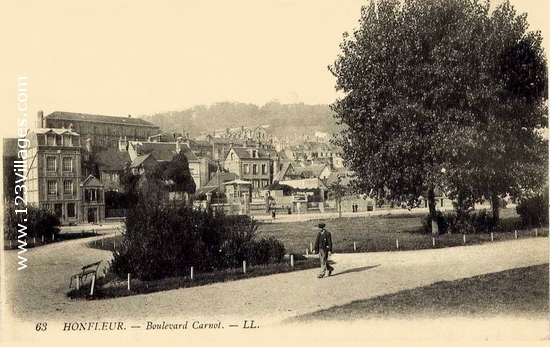 Carte postale de Honfleur