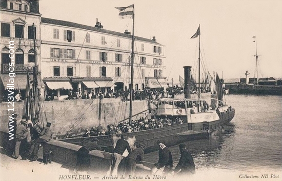 Carte postale de Honfleur