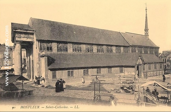 Carte postale de Honfleur