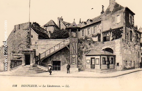 Carte postale de Honfleur