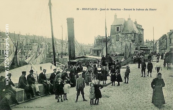 Carte postale de Honfleur