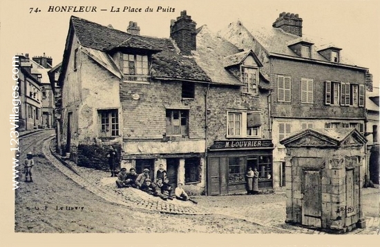 Carte postale de Honfleur