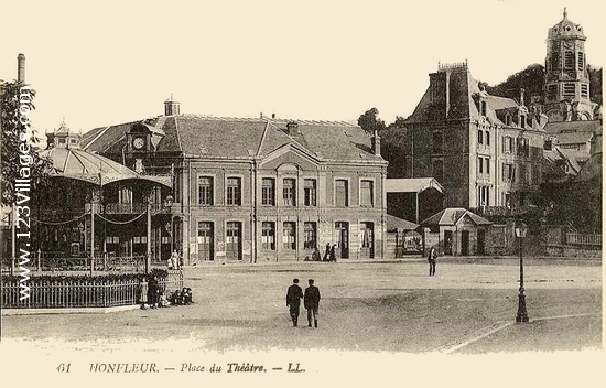 Carte postale de Honfleur