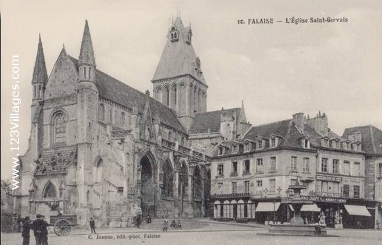 Carte postale de Falaise