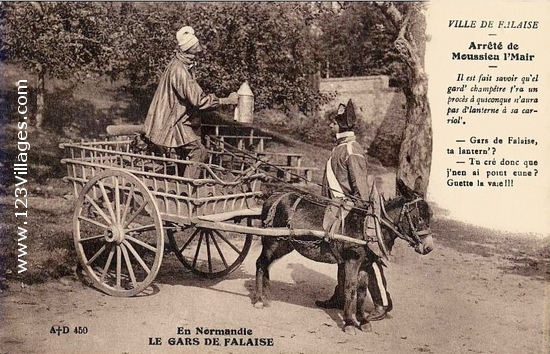 Carte postale de Falaise