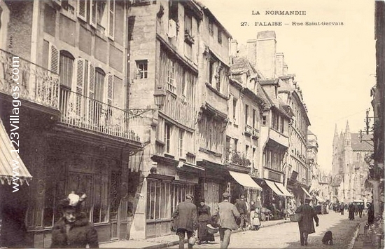 Carte postale de Falaise