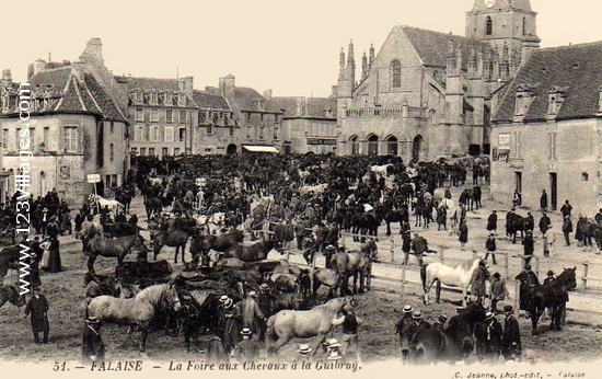 Carte postale de Falaise