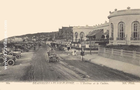 Carte postale de Deauville