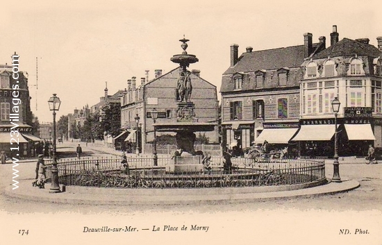 Carte postale de Deauville