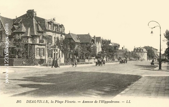 Carte postale de Deauville