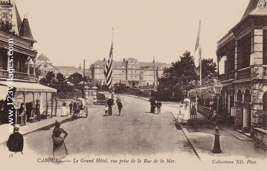 Carte postale de Cabourg