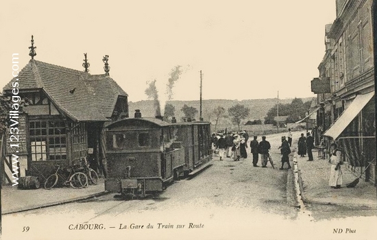 Carte postale de Cabourg