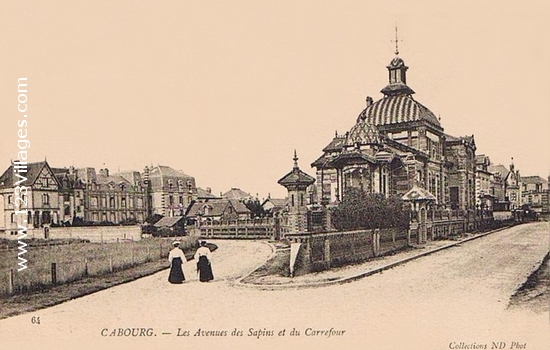 Carte postale de Cabourg