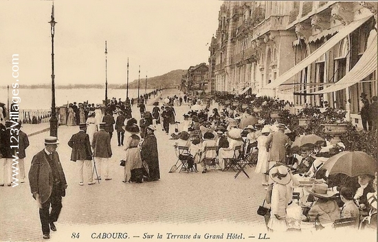 Carte postale de Cabourg