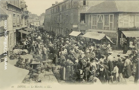 Carte postale de Dives-sur-Mer