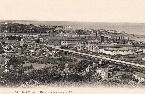 Carte postale de Dives-sur-Mer